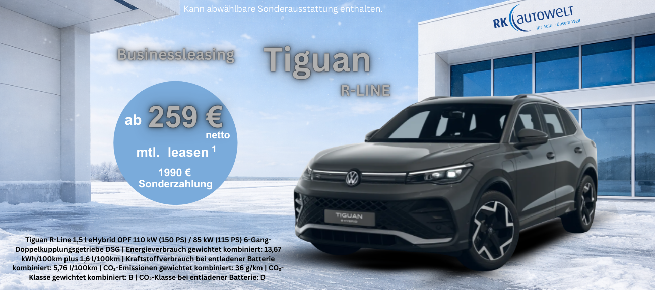 Tiguan R-LINE Businessleasing